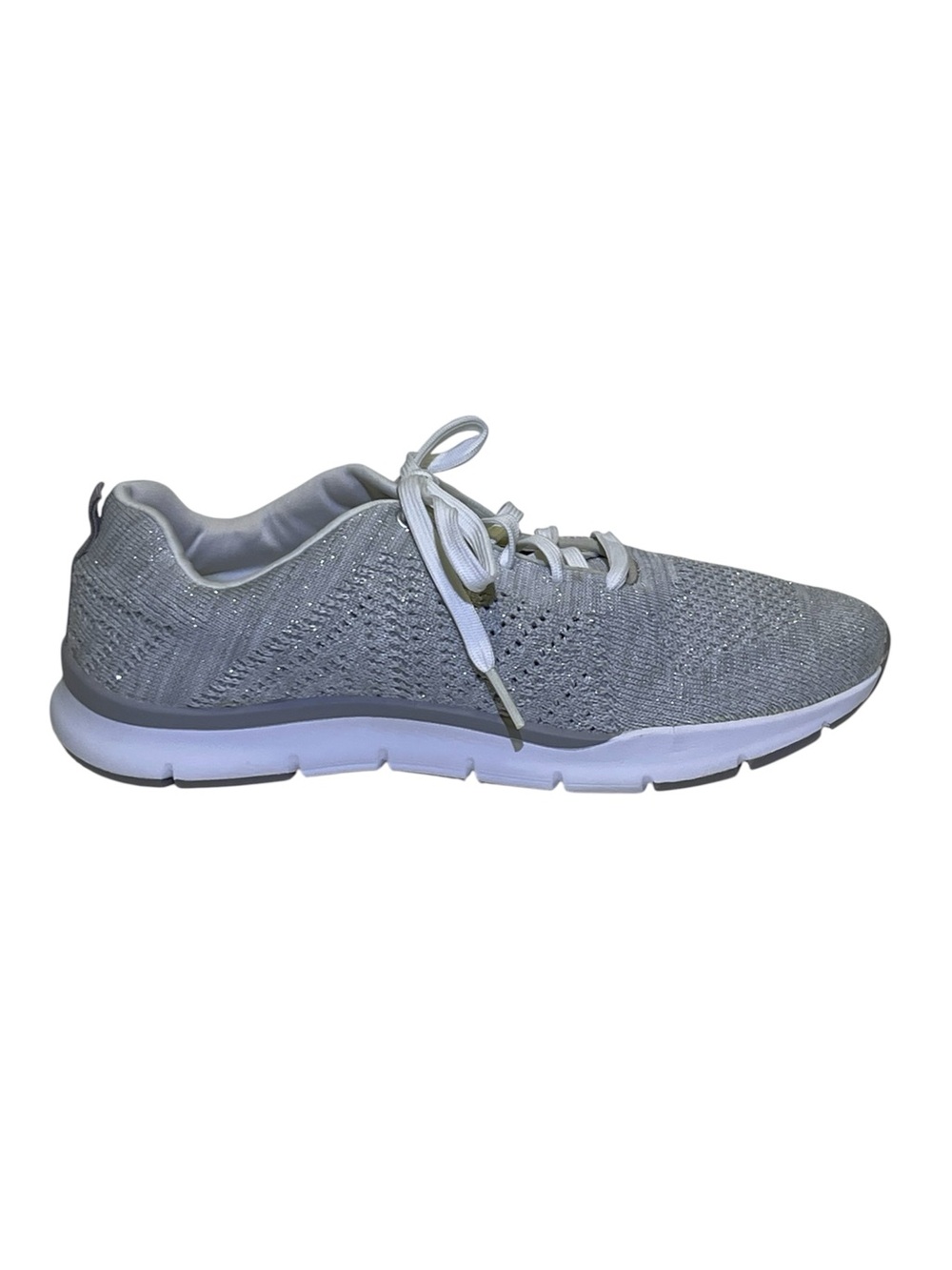 Easy Spirit Women’s Size 8 Sneakers Shoes Textile Gray Lace Up Comfort